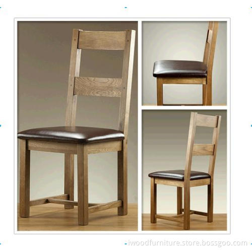 Wooden Chair for Building Simple